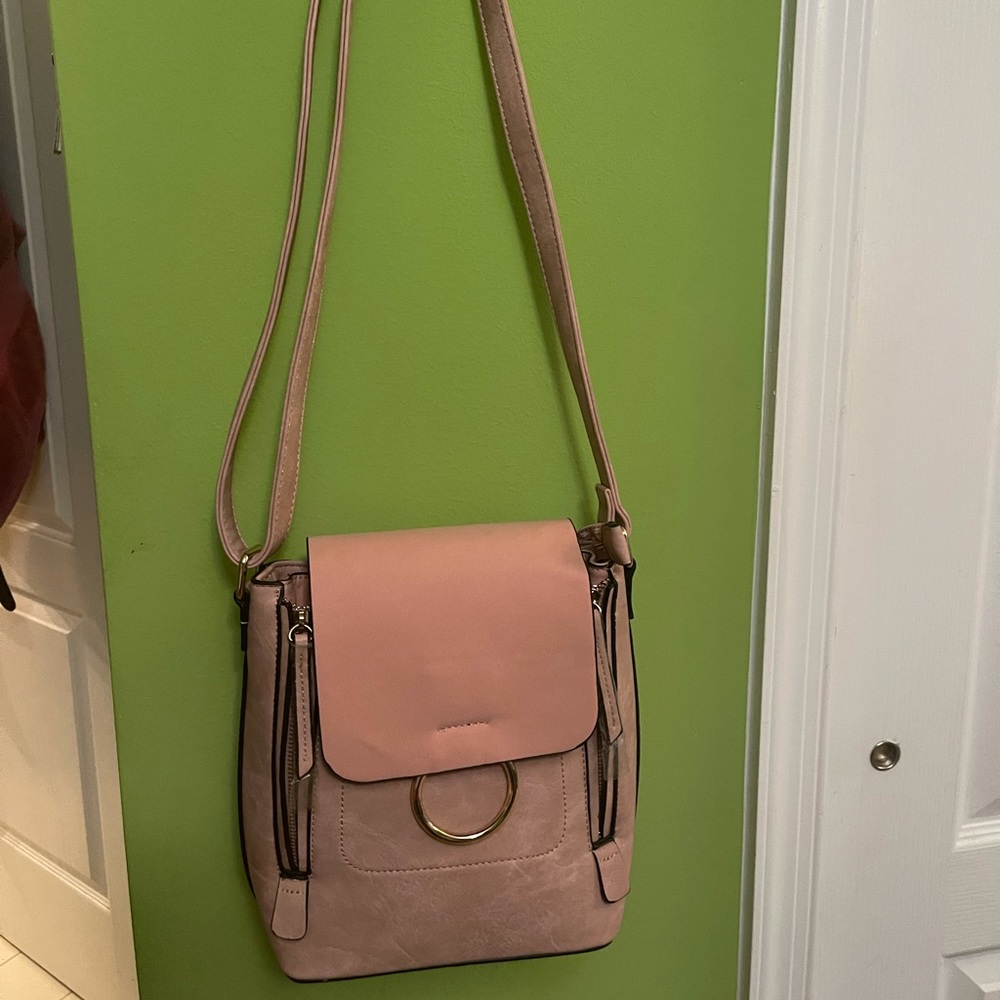 Pink Adjustable Purse